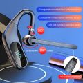 New style Microphone mobile phone headset display single KJ12 Bluetooth headset earbuds LED waterproof hook mobile phone high-definition call headset with long backup. 