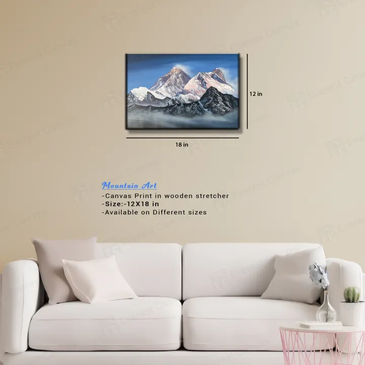 Single%20Panel%20Mountain%20Art%20Painting%20Print%20stretched%20in%20wooden%20frame%20%20%7C%20Extra%20Small%20Small%20Medium%20Large%20Extra%20Large%20%7C%20-%20Image%205
