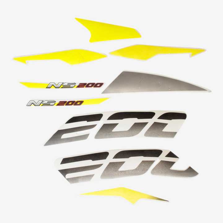 Bajaj Pulsar 200 NS Complete Sticker Set