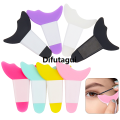 Difutagui 1 Pc Resusable Eye Makeup Aid Silicone Eyeliner Eyebrow Fifty percent discount Stencils Face Cream Mask Applicator Beauty Tools. 