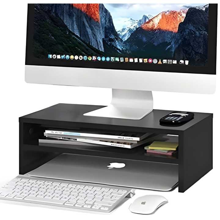 Monitor Stand with Storage Organizer for Desk, Tables, Office, Home, Studio, Study Table