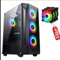 Big Windmill Rgb Gaming Pc Case Computer Hardware Case Computer Gamer. 