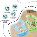 Waterproof Baby Bibs for Feeding - Spill-Resistant Infant Apron (6-36 Months). 