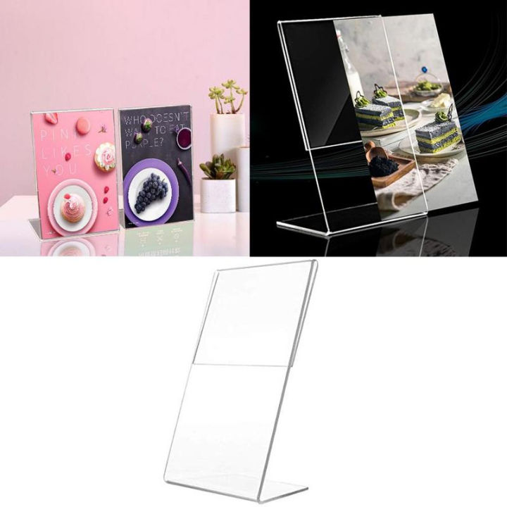 A5%20size%20Acrylic%20Clear%20%20Poster%20Menu%20Holder%20Stand%20-%201.5mm%20Thick%20-%20Image%202