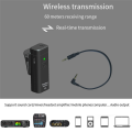 UHF Wireless In-Ear Monitor System Transmitter Receiver. 