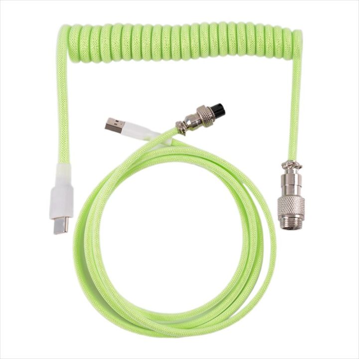 Computer%20Keyboard%20Accessories%203%20Meter%20Port%20Braided%20Thread%20Mechanical%20Keyboard%20Cable%20Type%20C%20Cable%20Mechanical%20Keyboard%20Wire%20Keyboard%20Coiled%20Cable%20-%20Image%208