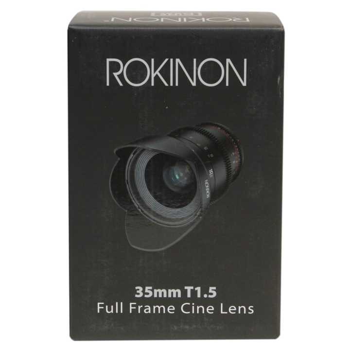 Rokinon 35mm Cine DSX Lens for Canon Mount- Icefall Store