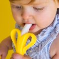 Baby Banana Teething & Massaging Toothbrush. 