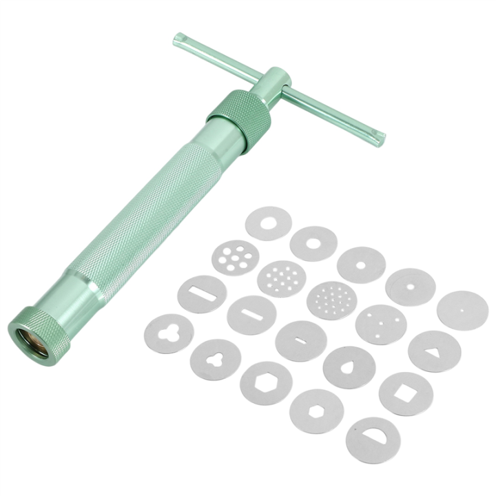 FORIDE Clay Extruder - Polymer Clay Extruder, Aluminum Alloy Clay Extruder , Rotary Mold Sugar Polymer Clay Extruder