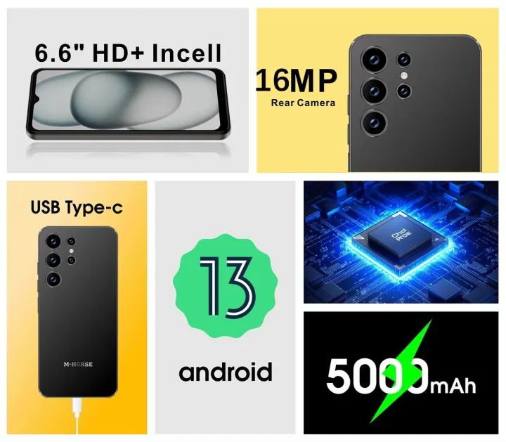 M-HORSE%20S24%20Ultra%20Smartphone%208/128GB%20-%20Image%202