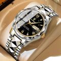 Sutuiying Original Special Offer POEDAGAR Top Brand Luxury Man Wristwatch Waterproof Luminous Date Week Men Watches Stainless Steel Quartz Men's Watch Male reloj. 