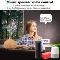 Tuya WiFi Humidifier Essential Aroma Oil Diffuser Smart Home 400ml Air Humidifier Mist Maker for EU Plug. 