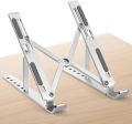 Aluminium Alloy Adjustable Laptop Stand For 10 to 17 Inches Laptop/Tab. 