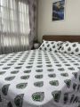 Nepali 100% Pure Cotton Bedsheet | Premium Quality (90 inches x 100 inches). 