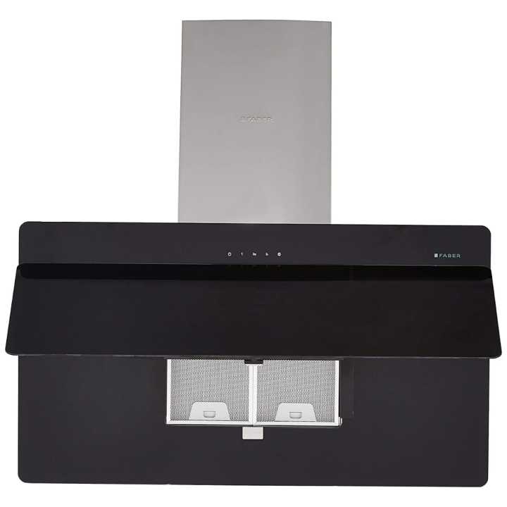 Faber Hoods Cocktail 3D T2S2 Bk Tc Ltw 90 Chimney