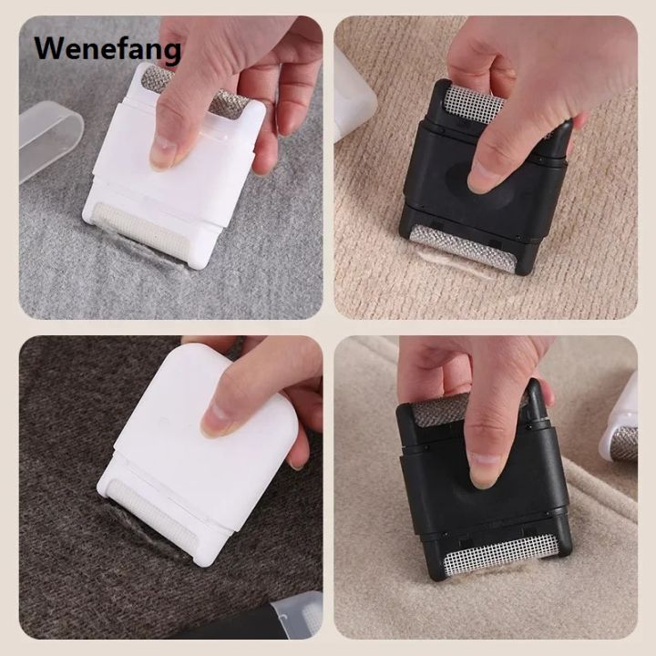 Wenefang%20transparent%20bag%20Mini%20Lint%20Remover%20Rollers%20Hair%20Ball%20Trimmer%20Sweater%20Carpet%20Clothes%20Pet%20Hair%20Remover%20Portable%20Double-headed%20Hair%20Remover%20-%20Image%205