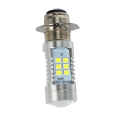 FORIDE 4X H6 Single-Claw Motorcycle 3030 21SMD LED Headlight Light Lamp Bulb 1200LM White 21W. 