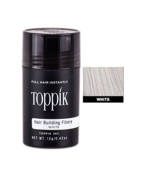White Toppik Hair Building Fiber