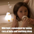 2Pcs Flower Duck Night Light 3 Colors Silicone Night Lights USB Rechargeable Timing Bedside Touch Lamp 1200MAh Rechargeable Cute Lamp. 