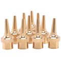 20Pcs 1/2 Inch DN15 Brass Jet Straight Adjustable Fountain Water Nozzles Pool Nozzles. 