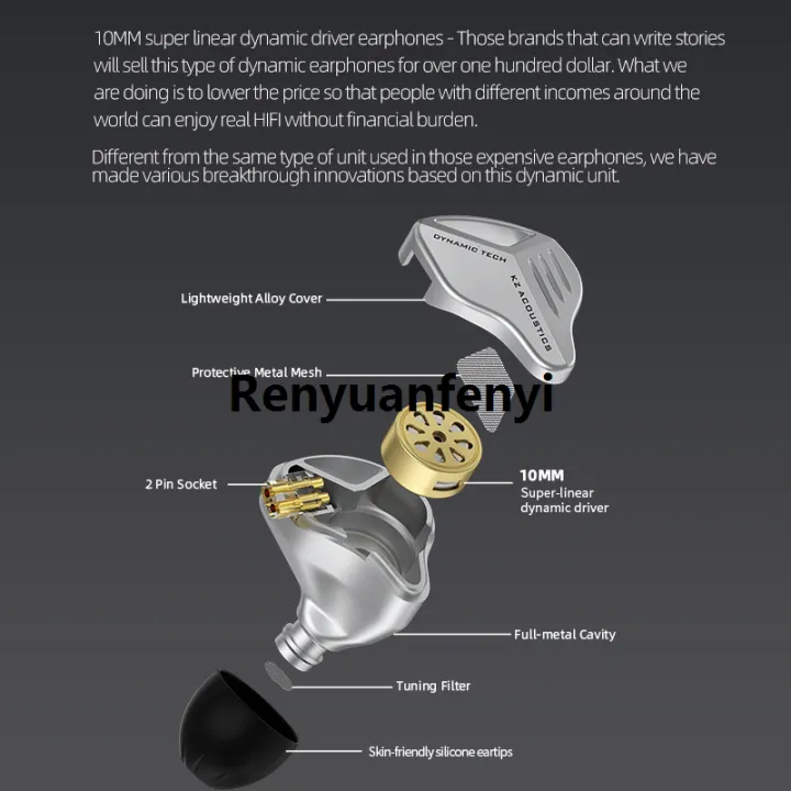 Renyuan%20KZ%20ZVX%20Earphones%20Dynamic%20HIFI%20Bass%20Earbuds%20In%20Ear%20Monitor%20Original%20Metal%20Headphones%20Sport%20Noise%20Cancelling%20Headset%20-%20Image%202