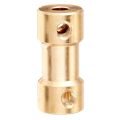 4X RC Airplane 3mm to 5mm Brass Motor Coupling Shaft Coupler Connector. 