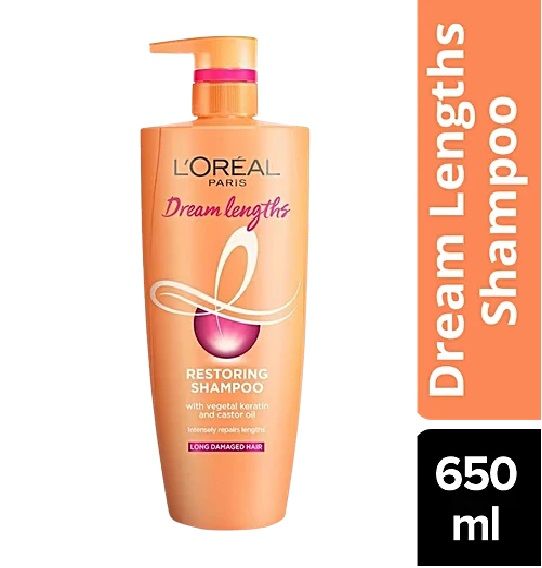 LOreal Paris Dream Lengths Restoring Shampoo - 650 ml