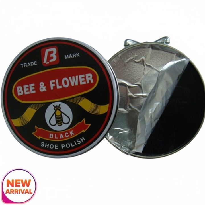 Black Shoe Polish For Shoes and Leather Shinning 40 Ml | Bee & Flower Black Shoe Polish | Black Shoe Polish