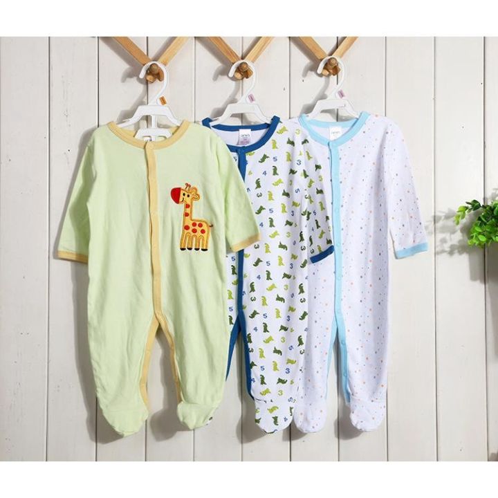 3pcs%20Baby%20Boy/Girl%20Sleepsuit%20(3pcs%20In%20A%20Pack)%20Baju%20Tidur%20Baby%20-%20Image%206