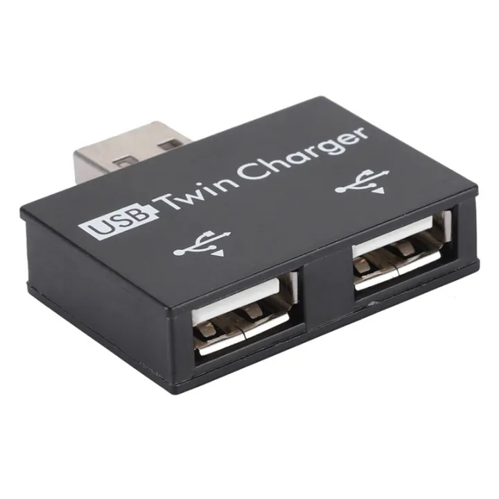 OUMERY%202X%20Portable%20Mini%20USB%20Hub%20to%202%20Port%20Charger%20Hub%20Adapter%20USB%20Splitter%20Dual%20USB%20Charging%20Extender%20for%20Phone%20Computer%20Black%20-%20Image%206