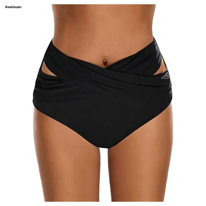 Aweisuan%20Women%20High%20Waist%20Ruched%20Bikini%20Bottoms%20Swimsuit%20Briefs%20Pants%20Biquinis%20Luxury%20Feminino%202024%20Ba%C3%B1Adores%20Mujer%20%D0%BA%D1%83%D0%BF%D0%B0%D0%BB%D1%8C%D0%BD%D0%B8%D0%BA%20%D0%B6%D0%B5%D0%BD%D1%81%D0%BA%D0%B8%D0%B9%20Micro%20Bik%20-%20Image%203