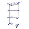 Heavy Duty Stainless Steel Double Pole Foldable Cloth Dryer / Clothes Drying Stand - Clothes Stand |. 