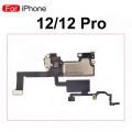 For iPhone X XR XS Max 10 11 12 Pro Max 12 Mini Top Earpiece Ear Speaker With Proximity Light Sensor Flex Cable Replacement Part. 