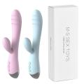 Rabbit Vibrator Action G Spot Vibrator with Independent Clitoral Stimulator Sex Toys for Women. 