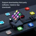 Linman 4G Android 11.0 Smart Watch With 2.64 inch Large Screen 500W DuNew style al Camera Play Game Watch TV App Download Video Calls Smartwatch. 