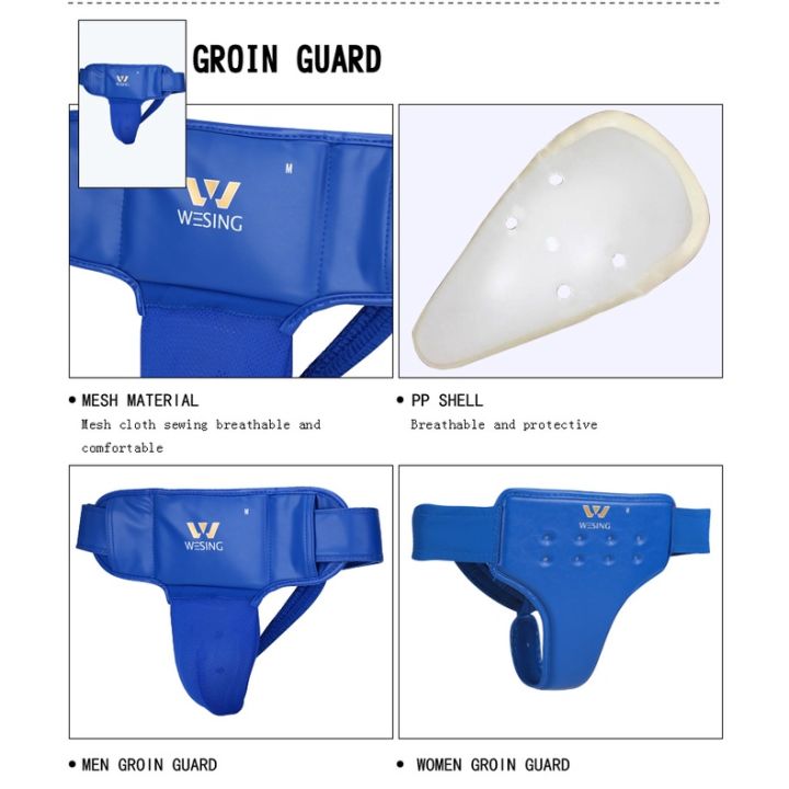 Wesing%208%20Pieces%20Set%20Martial%20Arts%20Gear%20Boxing%20Gloves,%20Helmet,%20Shin%20Guards%20Wushu%20Sanda%20Protectors%20-%20Image%207