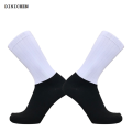 DISICHEN Bargain price New 2023 Summer Breathable Cycling Socks Men Women Road Bike Anti Slip Silicone Seamless Aero Socks. 
