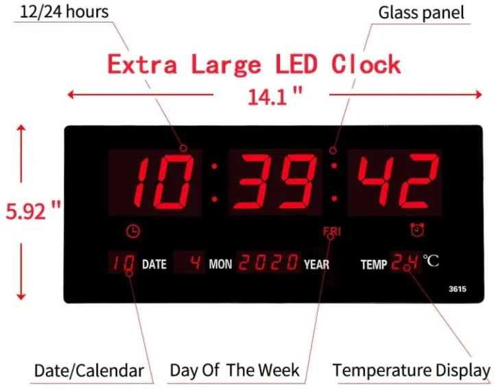 LED%20Digital%20Calendar%20JH3615%20Digital%20LED%20Wall%20Clock,%20Length%2036%20cm%20with%20Calendar%20and%20Temperature%20Display%20-%20Image%203