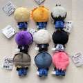 10cm Mini BLUE LOCK Plush Stuffed Seishiro Nagi Isagi Yoichi Chigiri Bachira Meguru Doll Pendant Keychain Toy For Gift. 