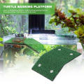 Turtle Basking Platform, Grass Turtle Ramp for Turtle Tank, Reptile M. 