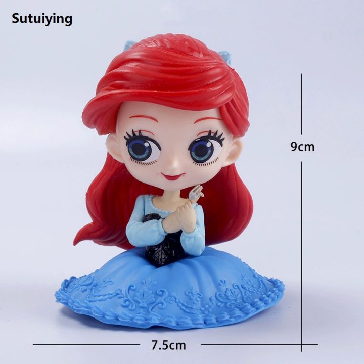 Sutuiying%2010cm%20Disney%20Q%20Posket%20Snow%20White%20Sofia%20Alice%20Belle%20Mermaid%20Aurore%20Sales%20promotion%20Princess%20Figures%20Toys%20Collectible%20Model%20Dolls%20Cake%20Decoration%20-%20Image%208