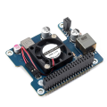 (GGBR) 2X for 5 PoE HAT 802.3Af/At GPIO Expansion Board with Cooling Fan 5V/12V for 5. 