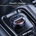 BENKS Mini Dual Ports Car Charger 30W Fast Charging Small and Poratble Compatible. 