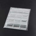 9/12 Grids Classic Plastic Coin Holder Sheet Storage Collection Money Album Case For Collection Album Photo Storage. 