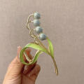 Tulip Hair Claws Ponytail Claw Clip  Hair Accessories Ornament Hairwear Tiara. 