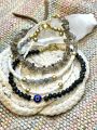 Combo Set of Handmade Crystal Bracelet 3pcs Available in 5 color. 