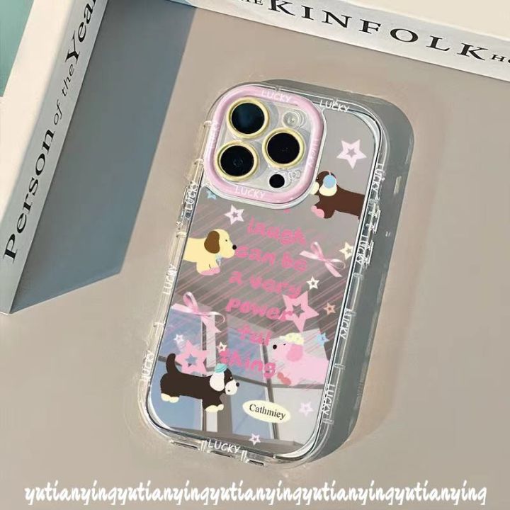 Fashion%20Creative%20Cartoon%20Colourful%20Dachshund%20Case%20Compatible%20for%20IPhone%2016%2013%2011%2015%2014%2012%20Pro%20Max%20XR%207Plus%20XS%20X%20Max%2016%2014%207%2015%208%20Plus%20Funny%20Cute%20Puppy%20Luxury%20Make%20Up%20Mirror%20Case%20-%20Image%203