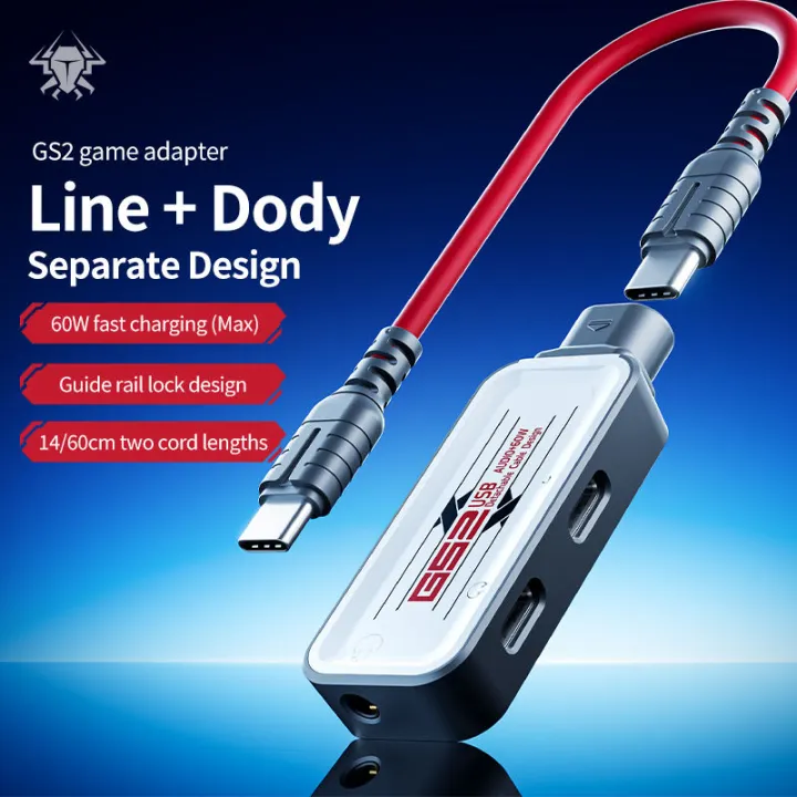 PLEXTONE%20GS2%203-in-1%20Mobile%20Phone%20Tablet%20Adapter%2060W%20Fast%20Charging%20and%20Audio%20Output%20Type-C%20Interface%20Game%20Docking%20Station%20-%20Image%207