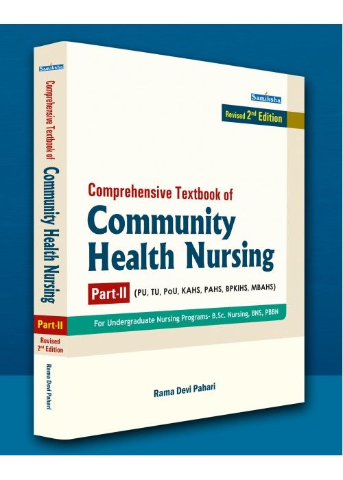 Comprehensive Textbook Of Community Health Nursing II 2nd Edition