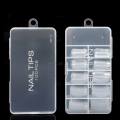 100 Pcs Transparent Fake Nails. 